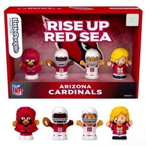Arizona Cardinals NFL Little People football Toy Set - NWT